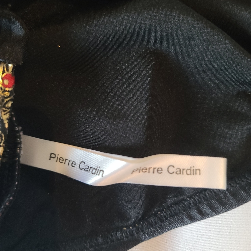 Pierre Cardin Juniors Black/Gold Bikini Size 10 - Picture 2 of 5